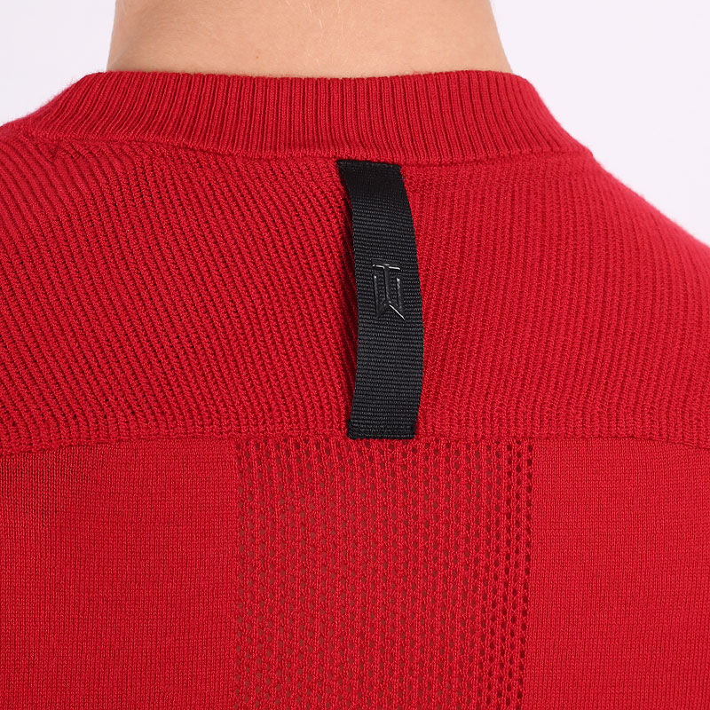 мужской красный свитер Nike Tiger Woods Knit Golf Jumper CU9782-687 - цена, описание, фото 6